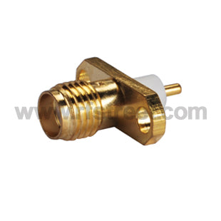 SMA-Connector-2-hole-panel-mount-jack-with-short-dielectric-and-solder-post_S01-FJHL2-11BS02_PT02