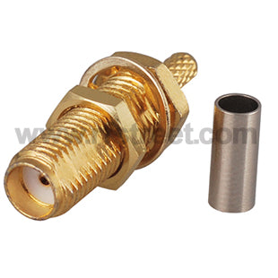 SMA-Jack-female-Bulkhead-with-15mm-long-thread-Straight-RF-connector-for-RG316_S01-BH316-11BS03_PT00