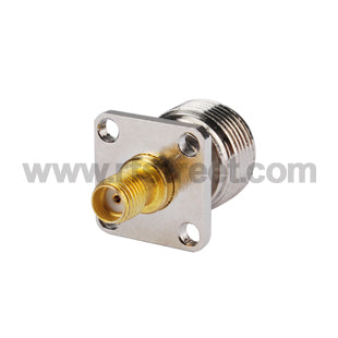 SMA-N-adapter-SMA-Female-Goldplated-to-N-Jack-Panel-Mount-straight-RF-Adapter_AD-N01FJ-S01FJ-41BS00_PT02