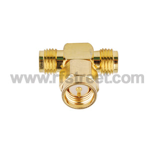 SMA-RF-Adapter-SMA-Plug-to-Jack-to-Jack-T-Type_AD-S01-JJP-11BS00_PT00