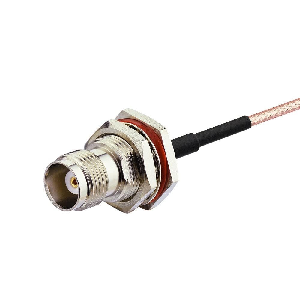 Superbat TNC Male to Female Blukhead Cable RG316 Coaxial Cable 3ft TNC Connector Jumper for RTK GPS Satellite Clock HF Antenna Amateur Radio etc.