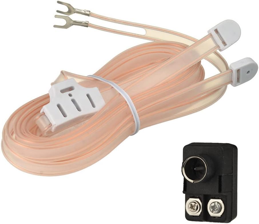 FM Dipole Antenna Indoor 75 Ohm + 300 Ohm to 75 Ohm Adapter Transformer (Push-On F Type Balun) Kit for Ham Radio Yamaha Sony Bose Natural Sound Stereo Receiver