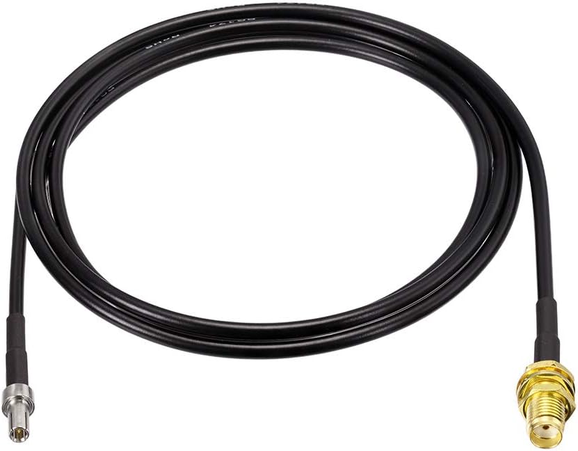 Superbat SMA to TS9 Cable (RG174) SMA Female to TS9 Male Adapter Cable 50 Ohm for 4g/5g Modems Router USB MiFi Hotspots MIMO Antenna Dongle 1pcs