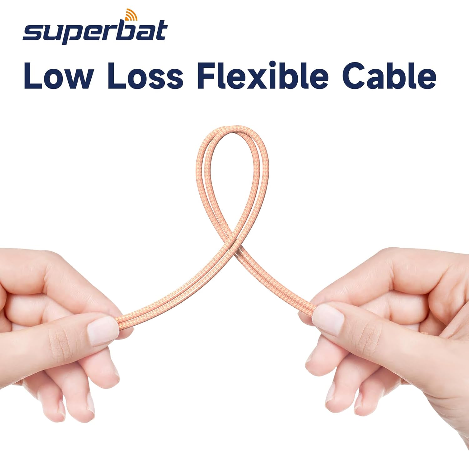 Superbat MMCX Male Right Angle to N Female Connector,6inch RG316 Coaxial Cable 2Pcs for RF Applications,SDR Radios,Instrumentation etc