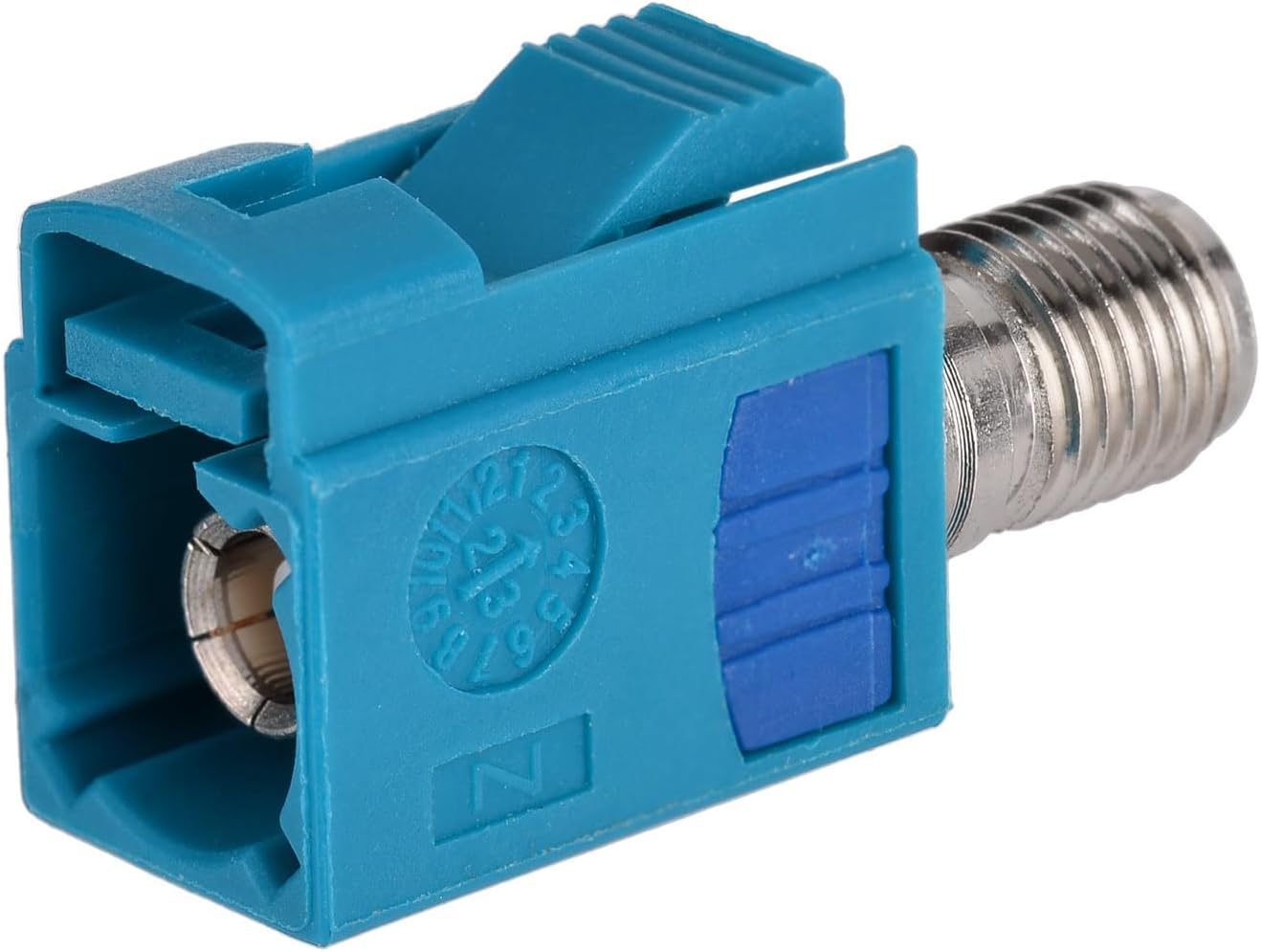 Superbat Fakra Z Female to SMA Female Vehicle GPS Antenna Adapter Connector 2Pcs for GPS Navigation Satellite Radios Car Stereo Android Head Unit 4G LTE Telematics Bluetooth Module