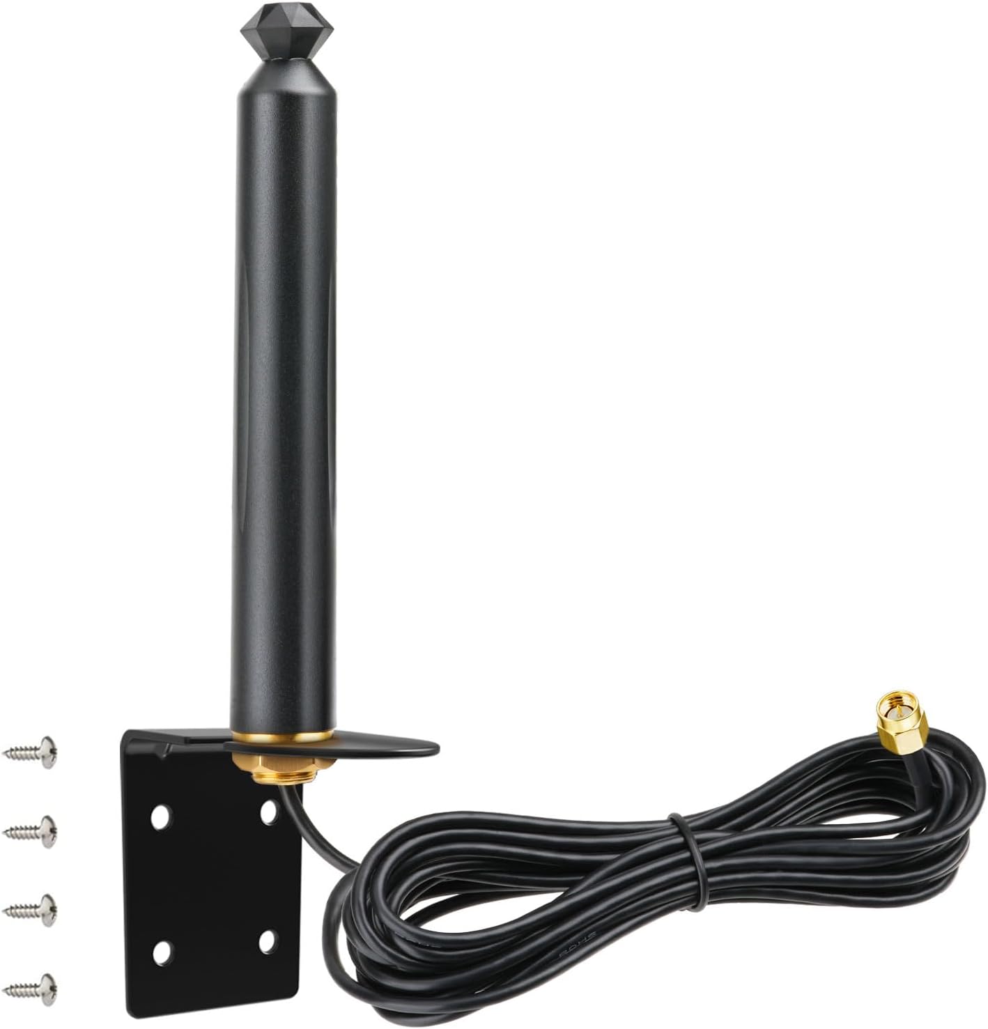 Superbat 4G LTE Outdoor Wall Mount Cellular Antenna Waterproof SMA Male Antenna for Verizon AT&T T-Mobile Sprint 4G LTE Router Gateway Modem Trail Camera