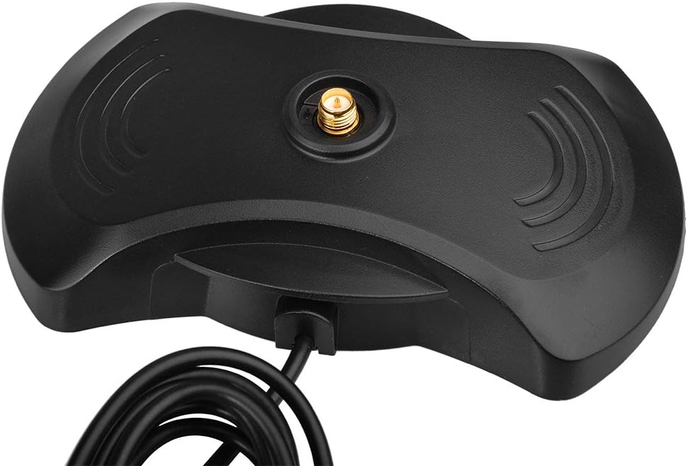 Superbat Wi-Fi Antenna Stand Base with RP-SMA Connector and 10ft Extension Cable, 2 x Powerful Magnets