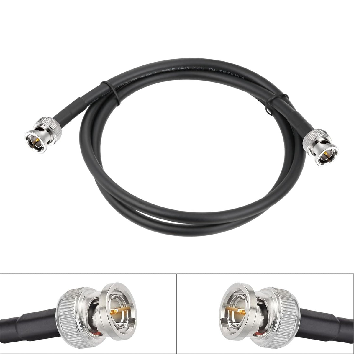 Superbat HD-SDI 3G SDI BNC Cable 3ft BNC Video Cable 75 Ohm Canare L-4.5CHD for 4K 1080P 3G-SDI HD-SDI Camera Monitor Video Recorder SDI Converter Splitter