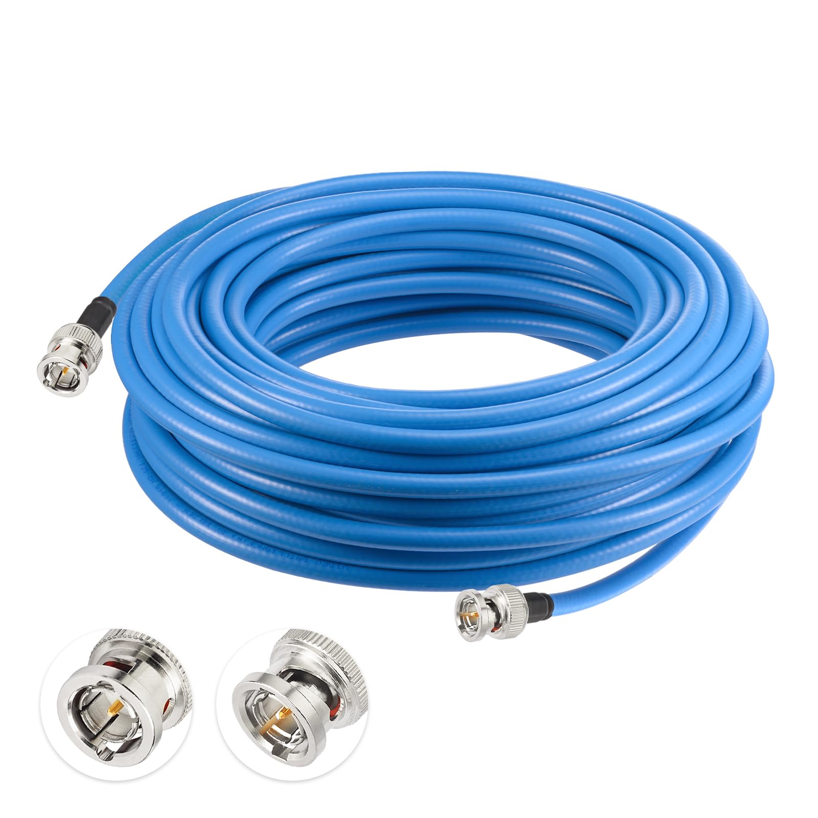 Superbat SDI Cable BNC Cable 3G/6G (Belden 1694A，1ft Supports HD-SDI/3G-SDI/4K/8K，SDI Video Cable Precision Video Cable (1Pcs)