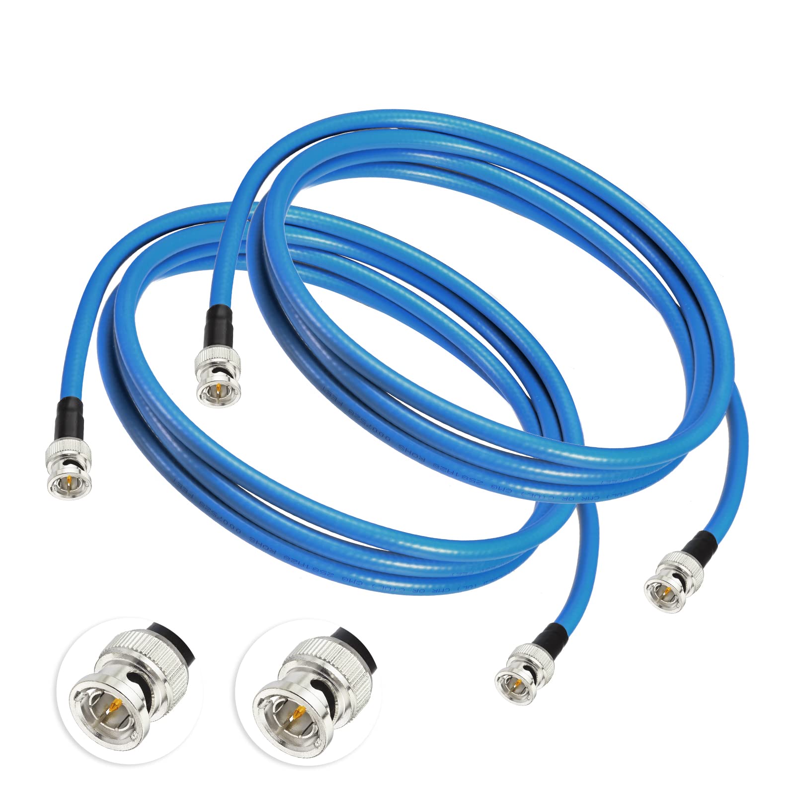 Superbat SDI Cable BNC Cable 3G/6G (Belden 1694A，1ft Supports HD-SDI/3G-SDI/4K/8K，SDI Video Cable Precision Video Cable (1Pcs)