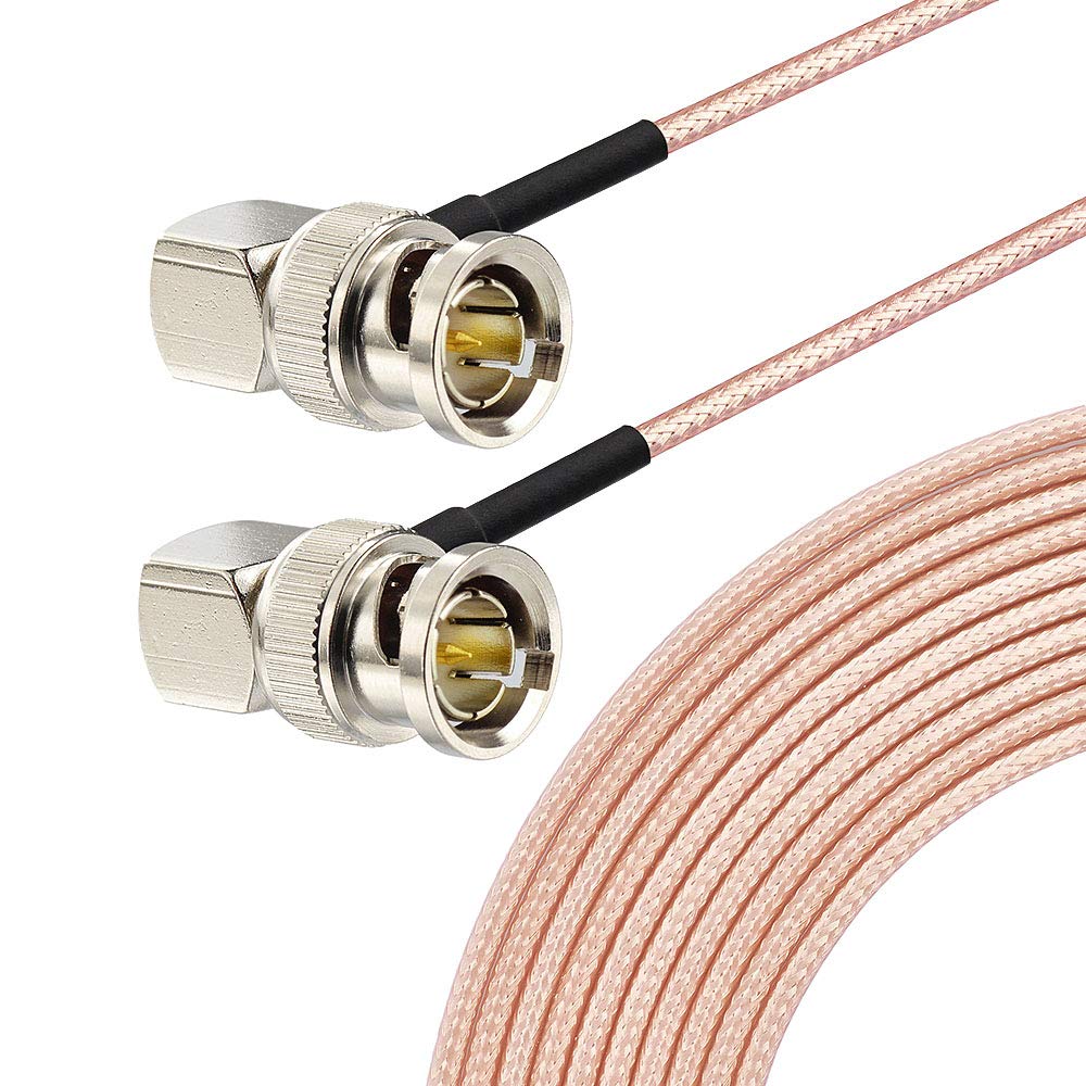 Superbat 5ft SDI Cable - BNC Connector, 75 Ohm RG179 Jumper for Cameras and Video Equipment, Supports HD-SDI/3G-SDI/4K/8K