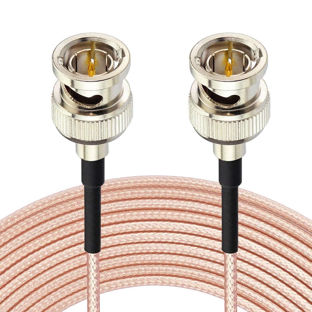 Superbat 5ft SDI Cable - BNC Connector, 75 Ohm RG179 Jumper for Cameras and Video Equipment, Supports HD-SDI/3G-SDI/4K/8K