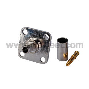 75-Ohm-RF-BNC-Connector-Crimp-Jack-4-Hole-Panel-Mount-for-LMR195-RG58_B04-FJL19HL4-41BS00_PT00