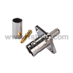 75-Ohm-RF-BNC-Connector-Crimp-Jack-4-Hole-Panel-Mount-for-LMR195-RG58_B04-FJL19HL4-41BS00_PT02