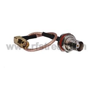 BNC-female-bulkhead-with-O-ring-straight-to-SMA-male-right-angle-Pigtail-cable-RG316-15cm_AC-B01BO-S01RA-316-15_PT00