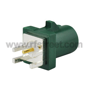 Fakra-Male-PCB-mount-Plug-End-Launch-Car-connector-Green-6002-TV1_F03-SPEDM-E_PT01