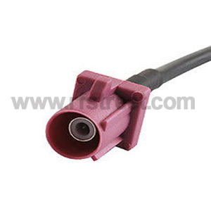 Fakra-male-H-to-AVIC-green-female-pigtail-cable-RG174-30CM-for-GPS-Antenna_AC-A02SJ-F03HSP-174-30_PT01