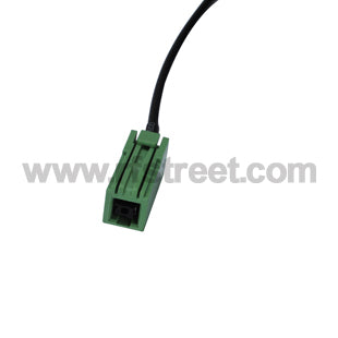 Fakra-plug-Z-straight-to-GT5-1S-green-Jack-pigtail-cable-RG174-RF-cable-assembly_AC-F03ZSP-GT5GSJ-174-30_PT00
