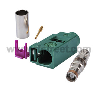 Fakraconnector-Jack-OME-anatenna-Green-Car-TV1-RF-Connector_F03-SJL19-E_PT01