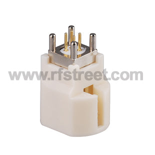 HSD-Connector-Fakra-Jack-PCB-mount-RF-Connector-White-for-Radio_F03-SJPT4-B_PT01