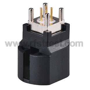 High-Speed-Data-HSD-Connector-Fakra-Jack-PCB-mount-Connector-Black_F03-SJPT4-A_PT00