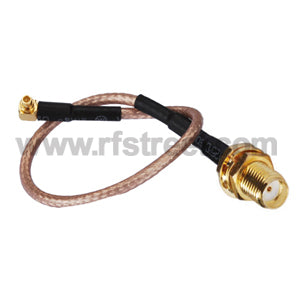 MMCX-male-RA-to-SMA-female-bulkhead-Pigtail-RG-316-25cm_AC-M01RA-S01BH-316-25_PT00