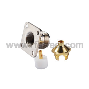 N-Solder-Jack-with-4-hole-panel-mount-for-Semi-rigid-141-RF-Connector_N01-FJS14HL4-41BS00_PT00