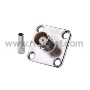 RF-BNC-Connector-Crimp-Jack-4-Hole-Panel-Mount-for-LMR100_B01-FJ316HL4-41BS00_PT00