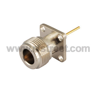 RF-Connector-N-4-Hole-panel-Mount-Jack-with-solder-post-with-8mm-extended_N01-FJHL4-41BS02_PT00