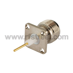 RF-Connector-N-4-Hole-panel-Mount-Jack-with-solder-post-with-8mm-extended_N01-FJHL4-41BS02_PT01
