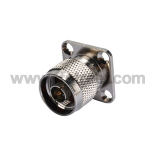 RF-Connector-N-4-Hole-panel-Mount-Plug-with-solder-cup_N01-FPHL4-41BS00_PT01