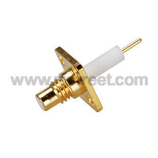 RF-Connector-SMC-4-hole-panel-mount-jack-with-long-extended-dielectric_S07-SJHL4-11BS00_PT00