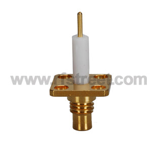 RF-Connector-SMC-4-hole-panel-mount-jack-with-long-extended-dielectric_S07-SJHL4-11BS00_PT01