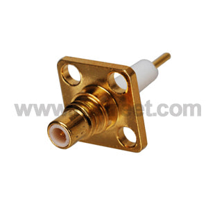 RF-Connector-SMC-4-hole-panel-mount-jack-with-long-extended-dielectric_S07-SJHL4-11BS00_PT02
