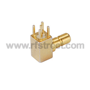 RF-Connector-SSMB-thru-hole-Jack-Right-Angle-PCB-Mount-with-solder-post_S10-RJPT4-11BS00_PT01