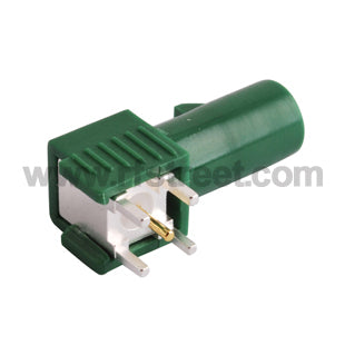 RF-Fakra-Connector-Plug-PCB-mount-Right-angle-Green-6002-Car-TV1_F03-RAPT4-E_PT00