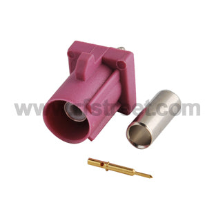 RF-Fakra-Connector-crimp-Plug-Key-Code-H-Violet-for-GPS-Telematics-and-Navigation_F03-SP316-H_PT01