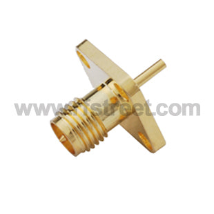 RF-RP-SMA-Connector-4-hole-panel-mount-Jack-with-solder-Post_S02-FJHL4-11BS01_PT00