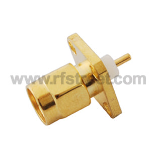 RF-RP-SMA-Connector-4-hole-panel-mount-Plug-with-extended-dielectric-solder-post-terminal_S02-FPHL4-11BS01_PT00