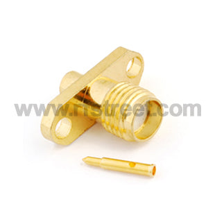 RF-RP-SMA-Connector-Solder-Jack-male-pin-Flange-for-086_S02-FJS08HL2-11BS00_PT00