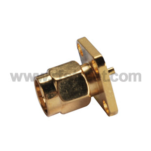 RF-SMA-Connector-4-hole-panel-mount-Plug-with-solder-post-terminal_S01-FPHL4-11BS00_PT02