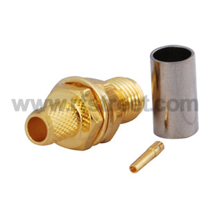 RF-SMA-connector-Crimp-Jack-bulkhead-for-LMR195_S01-BHL19-11BS00_PT01