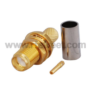 RF-SMA-connector-Crimp-Jack-bulkhead-for-LMR195_S01-BHL19-11BS00_PT02