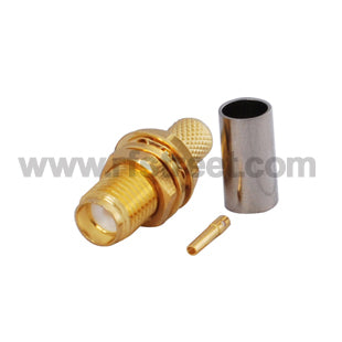 RF-SMA-connector-Crimp-Jack-bulkhead-for-LMR200_S01-BHL20-11BS00_PT00