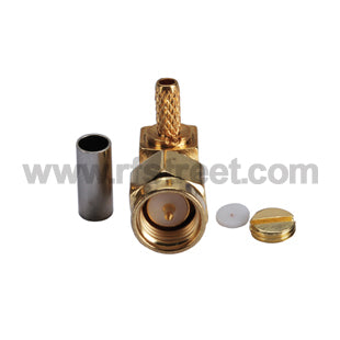 RF-SMA-connector-Crimp-Plug-right-angle-coax-for-LMR100_S01-RA316-11BS00_PT02
