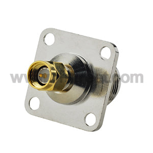 RF-adapter-SMA-Male-to-N-Female-mount-flange-adapter_AD-N01FJ-S01FP-41BS01_PT00