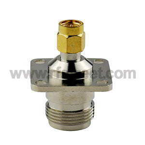 RF-adapter-SMA-Male-to-N-Female-mount-flange-adapter_AD-N01FJ-S01FP-41BS01_PT02