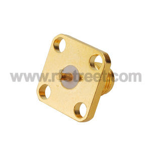 SMA-4-hole-panel-mount-jack-with-solder-Post-terminal_S01-FJHL4-11BS02_PT02