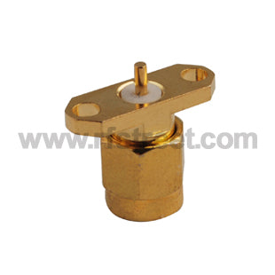 SMA-Connector-2-hole-panel-mount-Plug-with-solder-Post-terminal_S01-FPHL2-11BS00_PT02