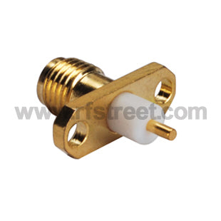 SMA-Connector-2-hole-panel-mount-jack-with-short-dielectric-and-solder-post_S01-FJHL2-11BS02_PT01